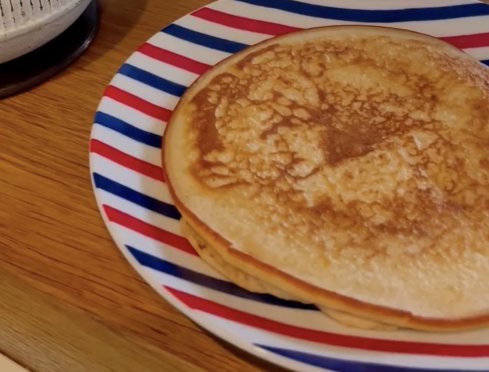 Pancake alla cannella con farina di riso