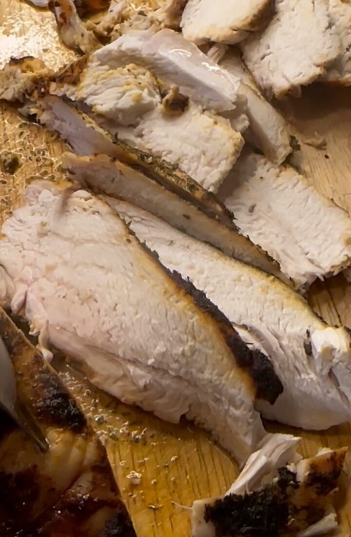 Affettato di pollo in Airfryer